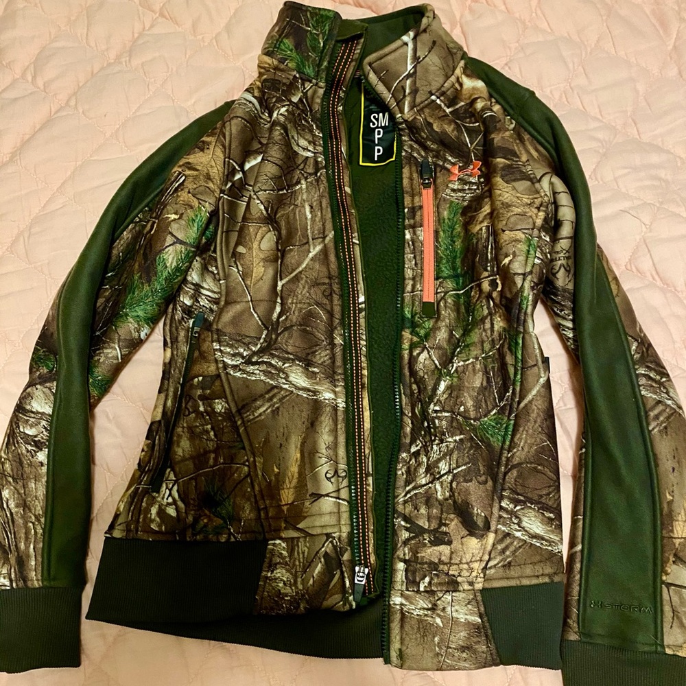 Camo Under Armour Jacket Hunting Sport